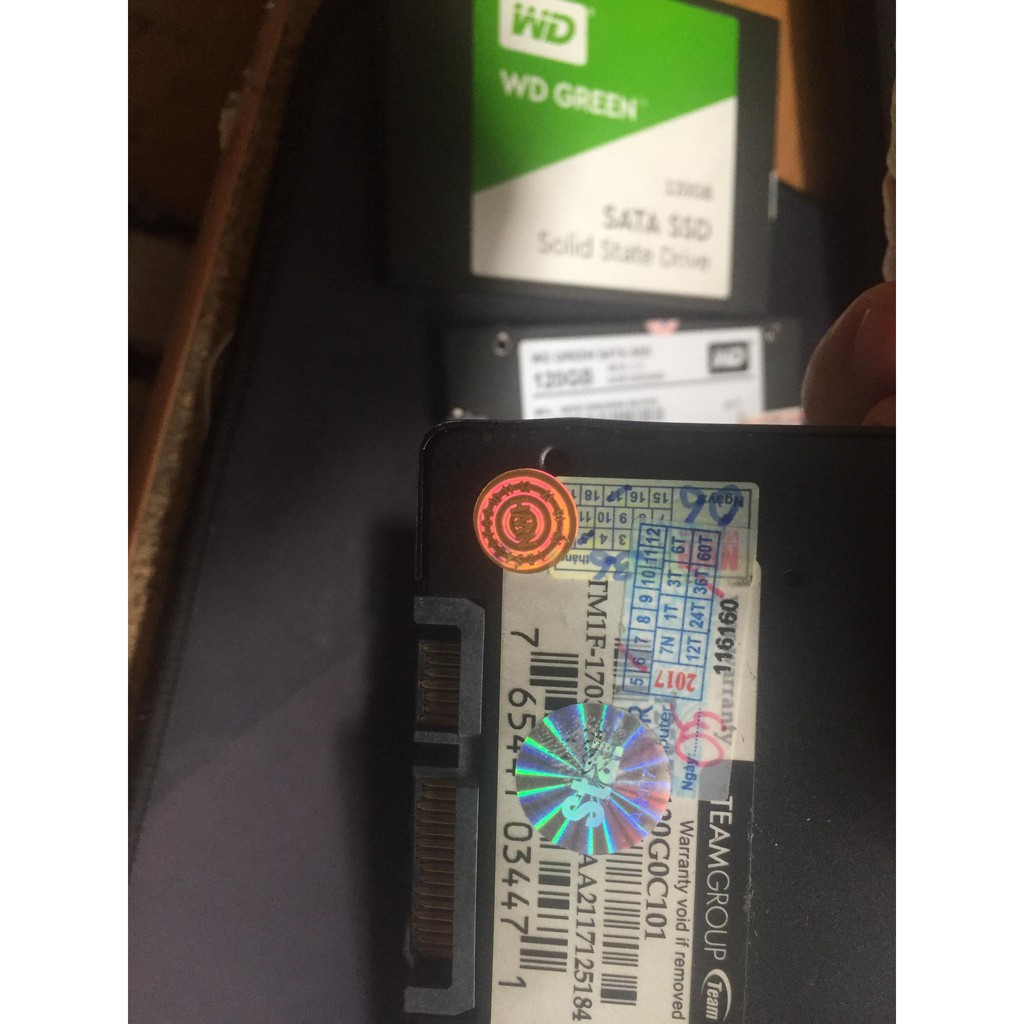 Ssd 120g cũ các loại