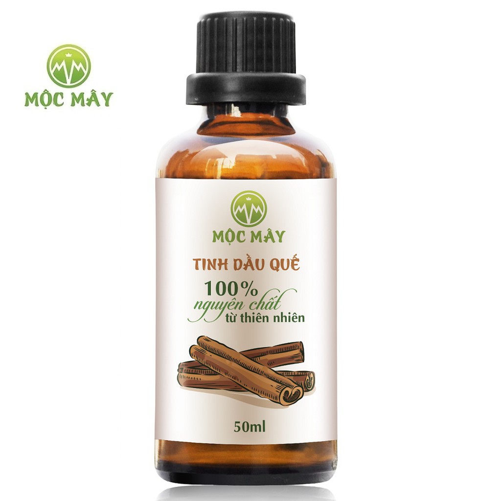 Tinh dầu vỏ quế 50ml nguyên chất Mộc Mây