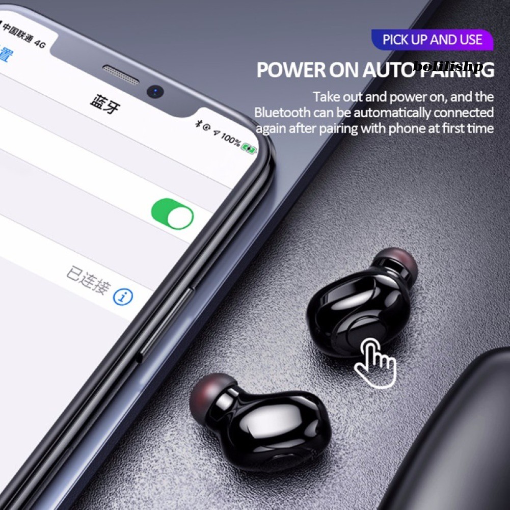 Tai Nghe Nhét Tai Không Dây Bluetooth 5.0 S9 Tws Cho Ios Android