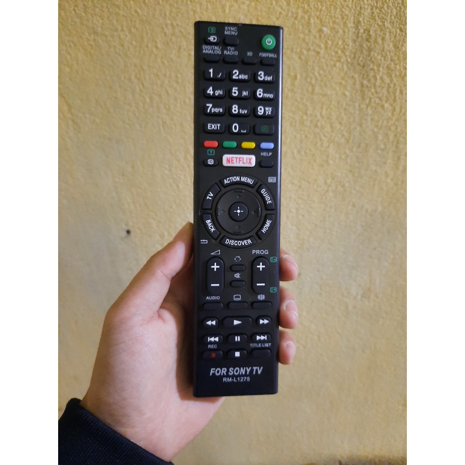 Remote Điều khiển tivi Sony RM-L1275- Hàng loại 1 Tặng kèm Pin!!!