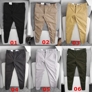 Quần Kaki Nam Zara Cao Cấp Ống Suông Chất Dày Co Giãn Full Mạc