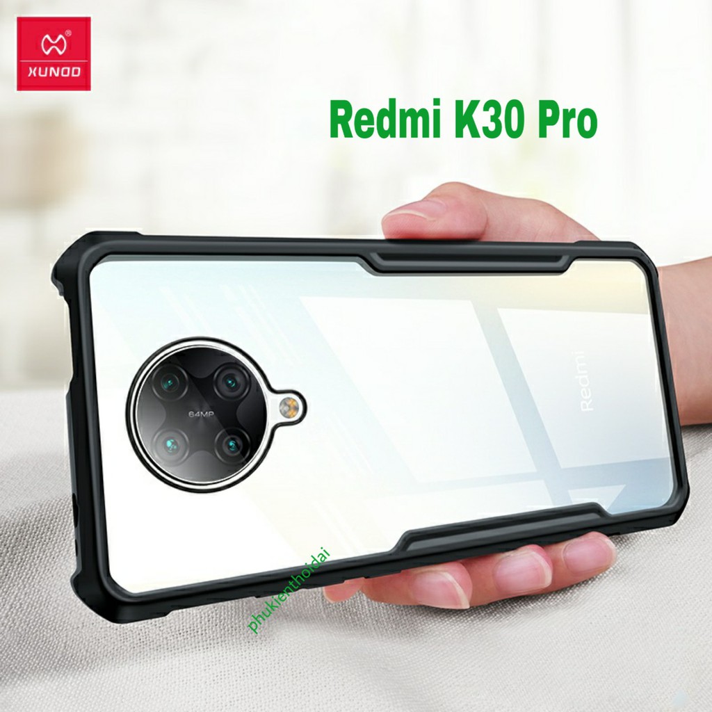Ốp lưng Redmi K50 Ultra / K40 / K40 Pro / Poco F3 / K40 Gaming / K50 / Poco F4 hiệu XUNDD mặt lưng trong viền màu