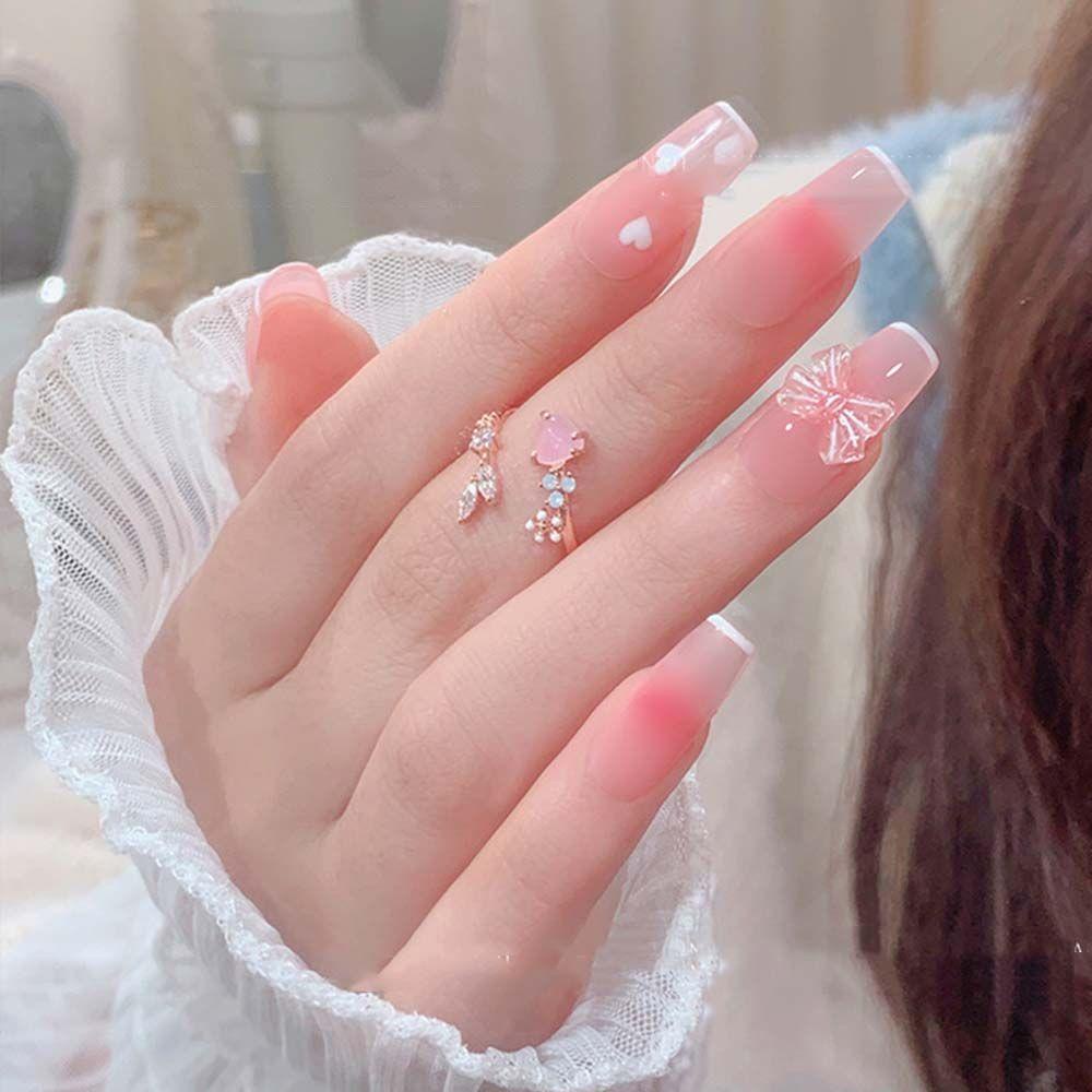 Móng Tay Nơ CABEZA|Hạt Charm 3D Nhiều Màu Đính Móng Tay Dễ Thương|Trang Sức Móng Tay