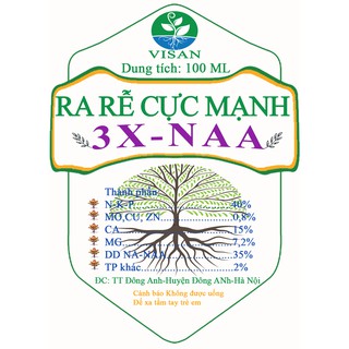 Kích Rễ NAA Siêu mạnh 3X