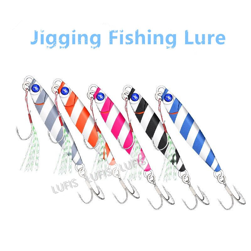 jigging Fishing lure Mồi Câu Cá Giả 7g / 12g / 17g / 22g Chuyên Dụng