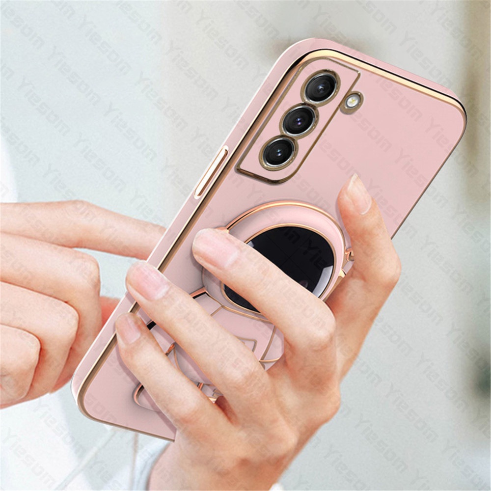 Ốp Điện Thoại Silicon Vuông Có Giá Đỡ Samsung Galaxy J2 J7 J4 J6 J5 Prime J4 J6 Plus 2018 J730 J530 J330 J3 J5 J7 2017 G530 G532