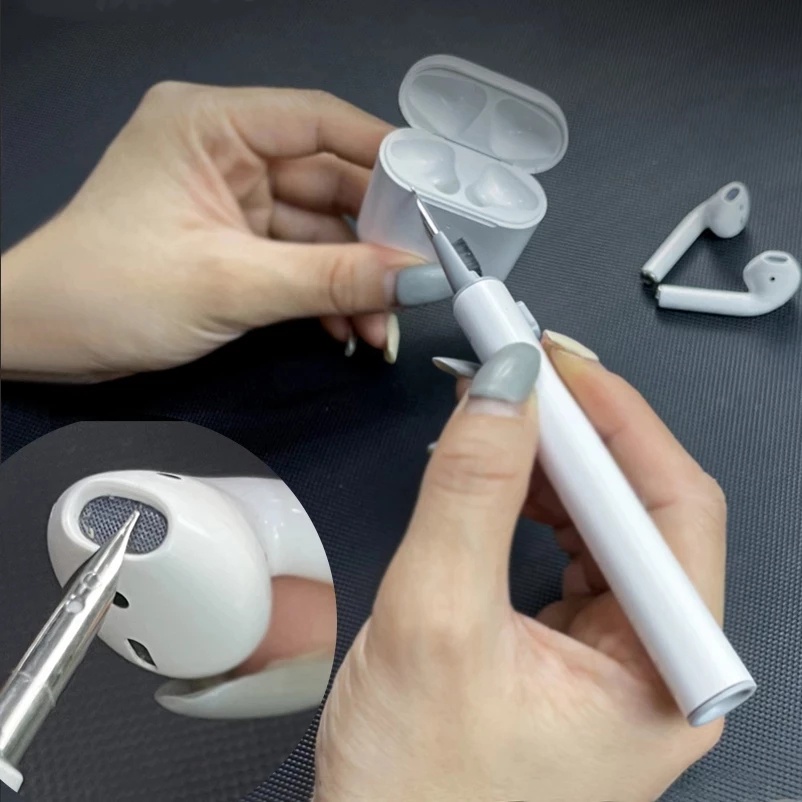 For airpods pro 2 bộ vê sinh tai nghe airpod cọ vệ sinh airpods bluetooth không dây thông minh dành cho Airpods 1 2 3 Pro