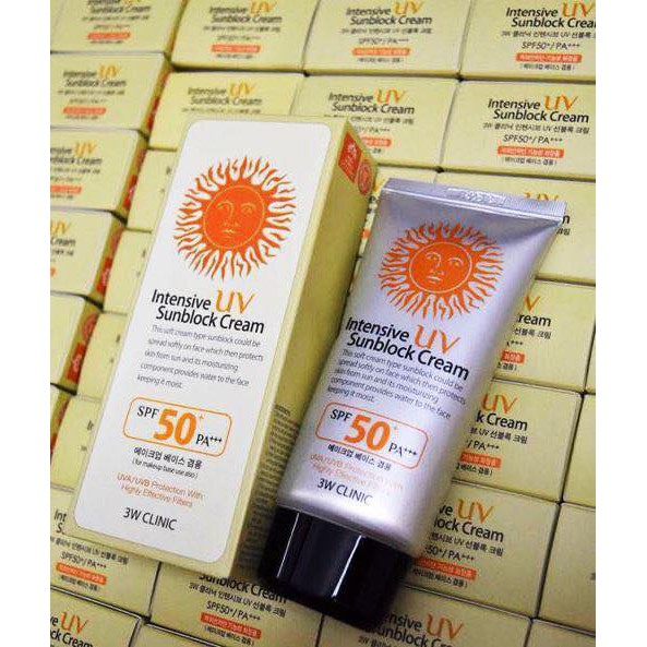 🌈KEM CHỐNG NẮNG 3W CLINIC MULTI PROTECTION UV SUNBLOCK ( SPF 50+/ PA+++ )