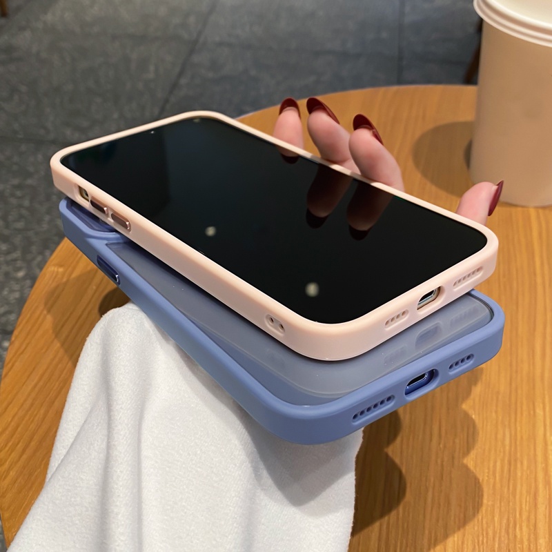Ốp Điện Thoại Cứng Trong Suốt Chống Sốc Cho iPhone 13 12 11 Pro Max