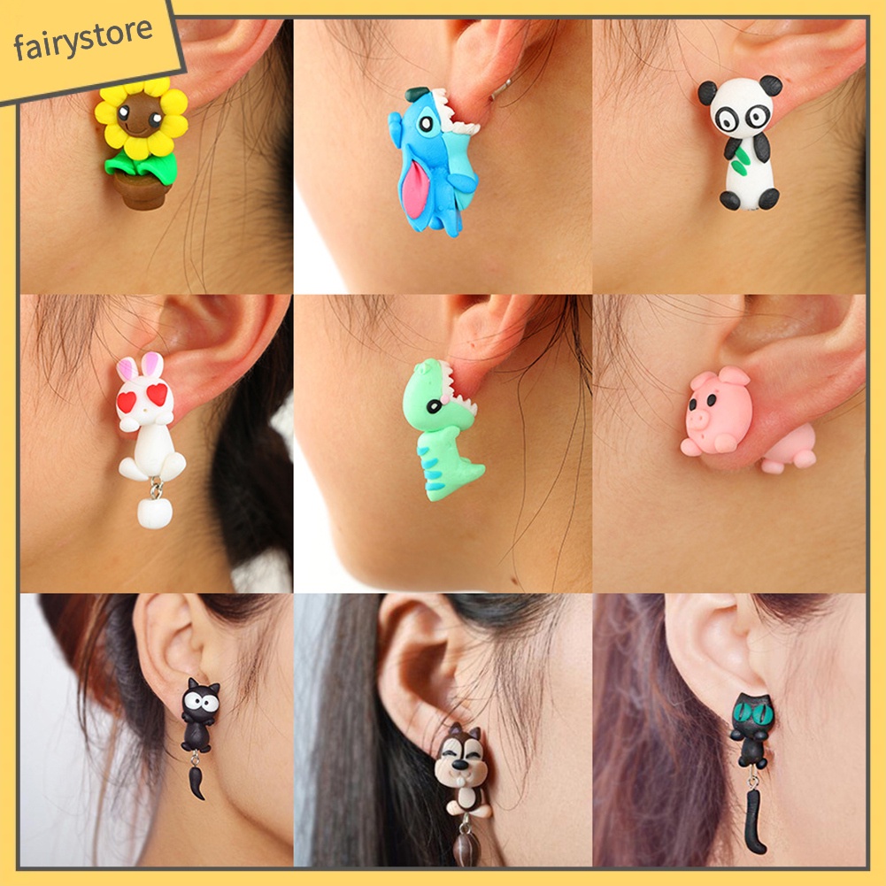 Hoa Tai Hình Thú Đáng Yêu Cho Nữ