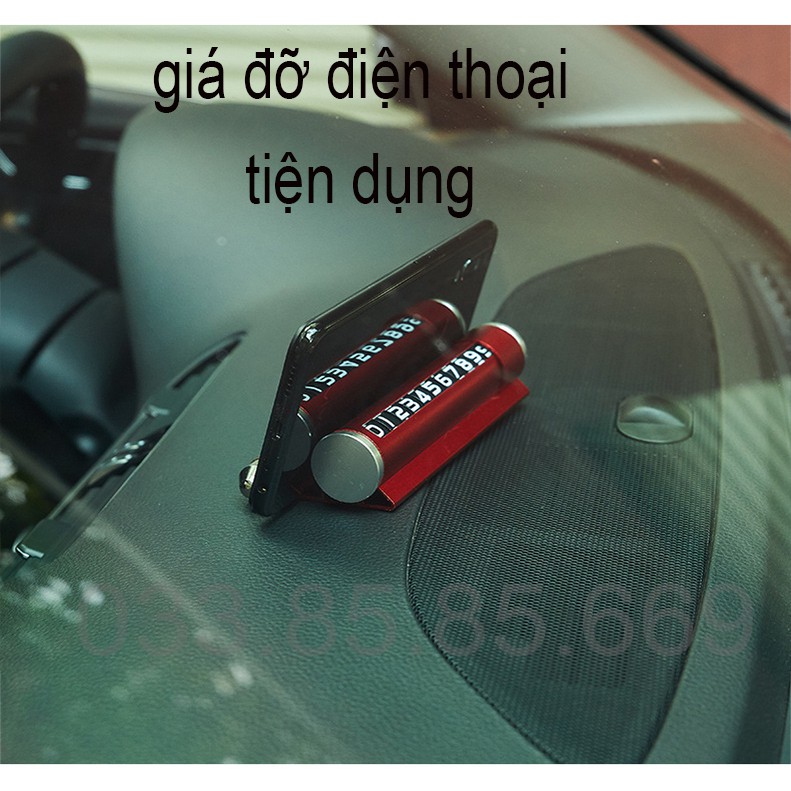 [NHẬP KHẨU] Bảng ghi số điện thoại HỢP KIM CAO CẤP trên ô tô - Tích hợp giá đỡ điện thoại, Phá kính an toàn và SÁP THƠM | BigBuy360 - bigbuy360.vn