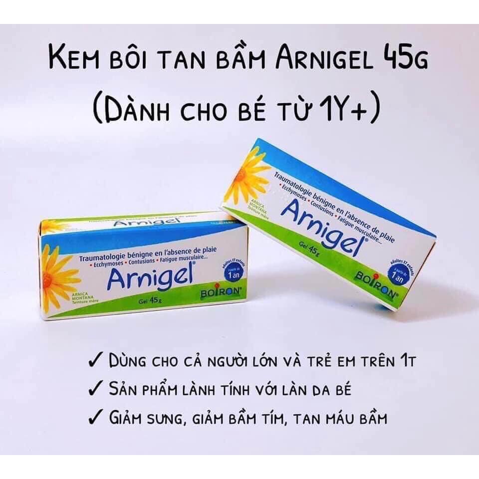 Kem bôi tan bầm cho bé Arnigel Boiron