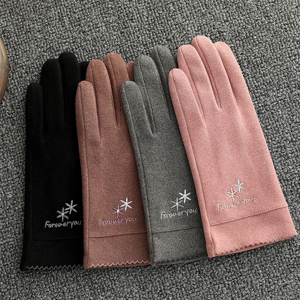 Đôi găng tay giữ ấm có thể dùng màn hình cảm ứng thời trang cho nữ