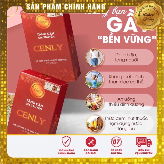 TĂNG CÂN CENLY (HIỆU QUẢ SAU 7 NGÀY SỬ DỤNG) | BigBuy360 - bigbuy360.vn