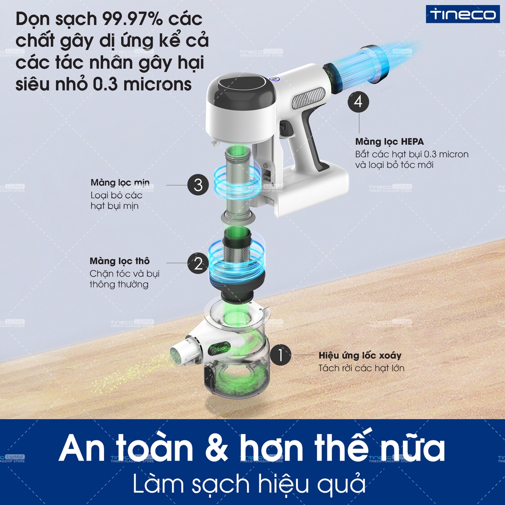 MÁY HÚT BỤI THÔNG MINH TINECO PURE ONE X – (CHÍNH HÃNG TỪ TINECO VIỆT NAM)