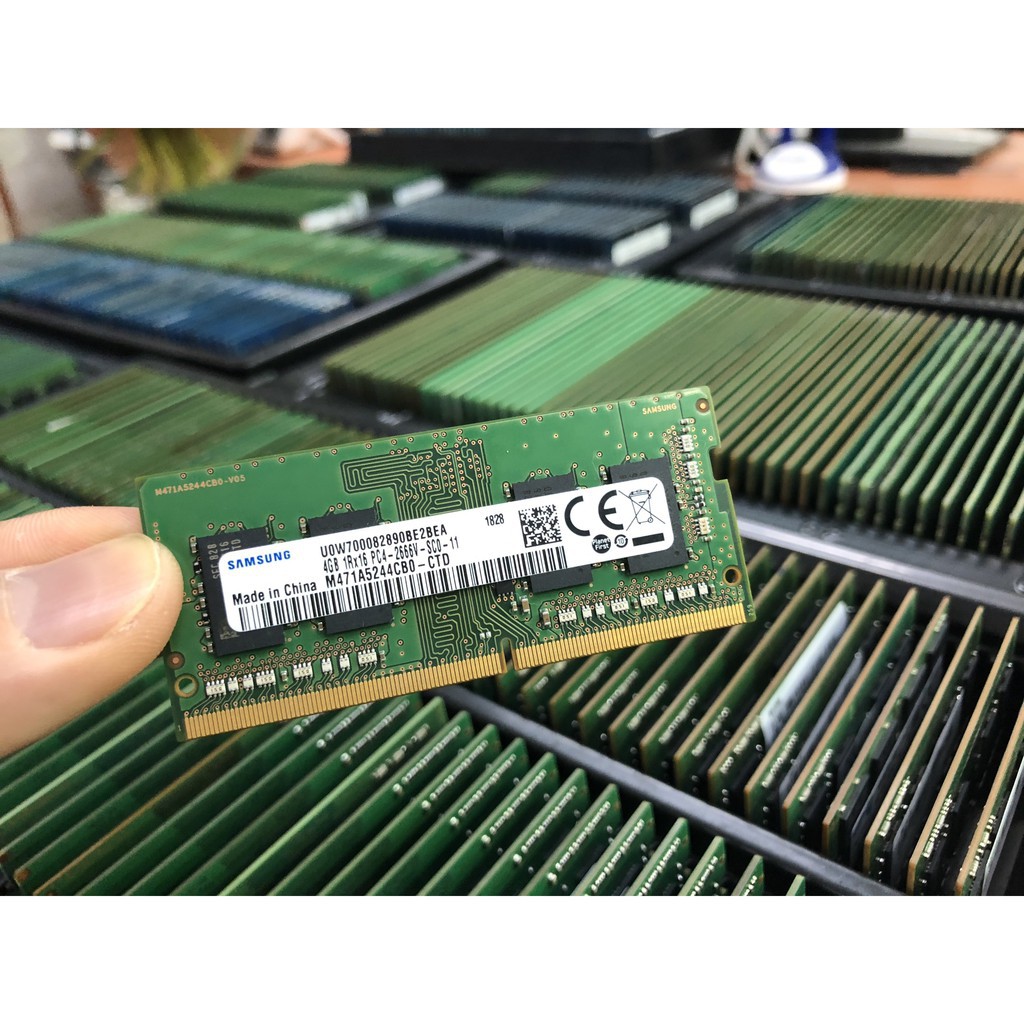 RAM Samsung Hynix 8GB DDR4 Bus 2666MHz PC4-21300 1.2V Sodimm Chính Hãng Dùng Cho Laptop MacBook Bảo Hành 3 Năm 1 Đổi 1