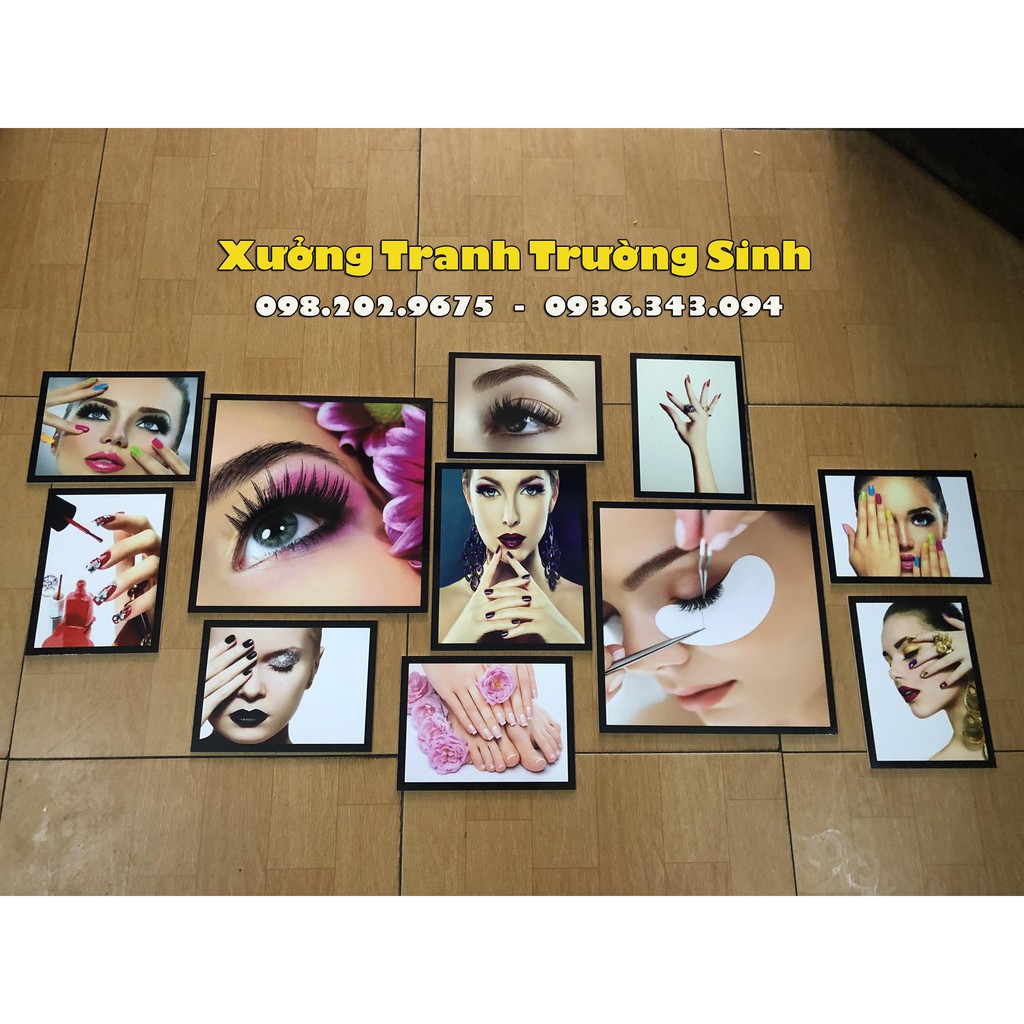 BỘ 11 TRANH NAIL + MI