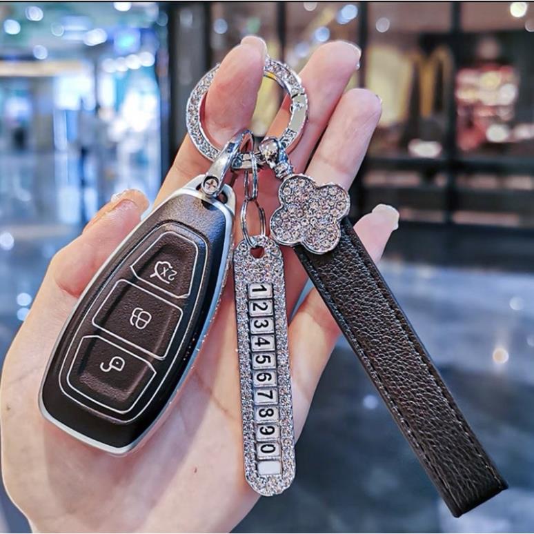 Ốp Chìa Khóa Xe Ford Focus,Fiesta, Ecosport 2014- 2017 - Chất liệu TPU cao cấp