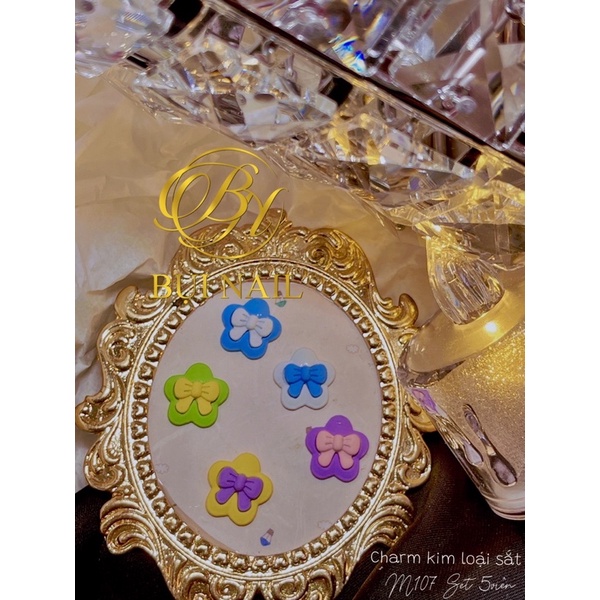 CHARM KIM LOẠI M107 set 5viên