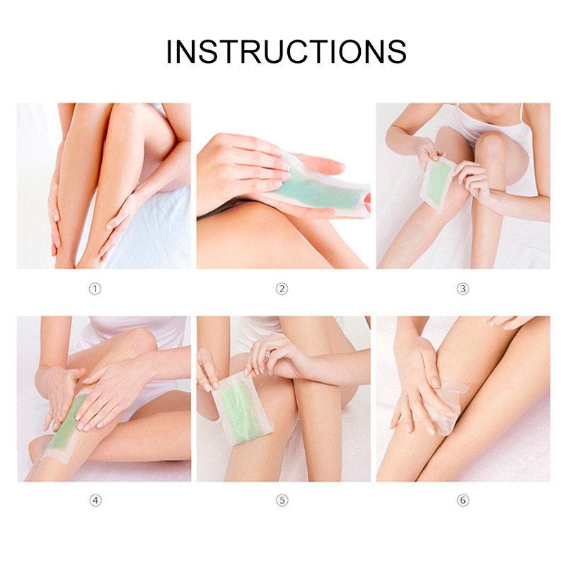 Set 10 dải sáp tẩy lông cơ thể LANBENA làm rụng lông bắp chân/ cánh tay/ dưới cánh tay | BigBuy360 - bigbuy360.vn
