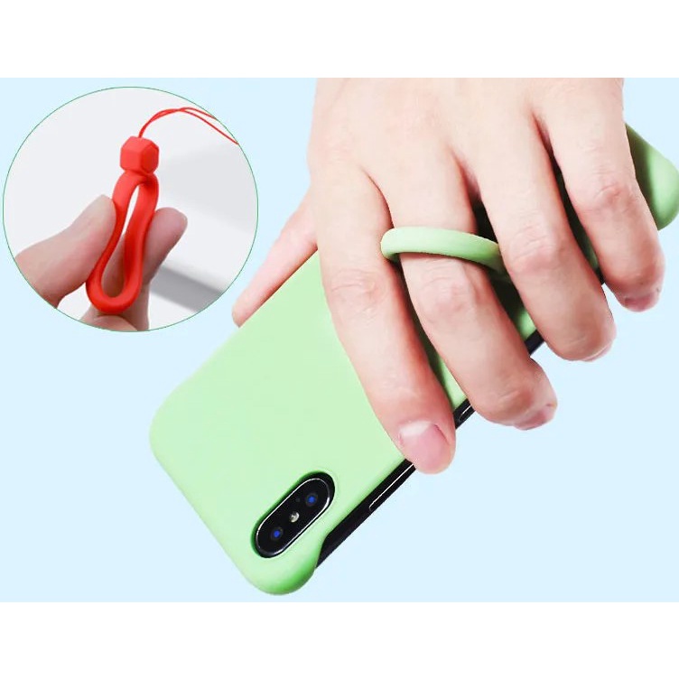Dây Đeo Điện Thoại Bằng Silicon Nhiều Màu Sắc