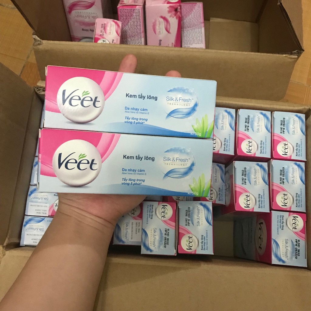 KEM TẨY LÔNG VEET NHẬP KHẨU PAKISTAN 25G-50G