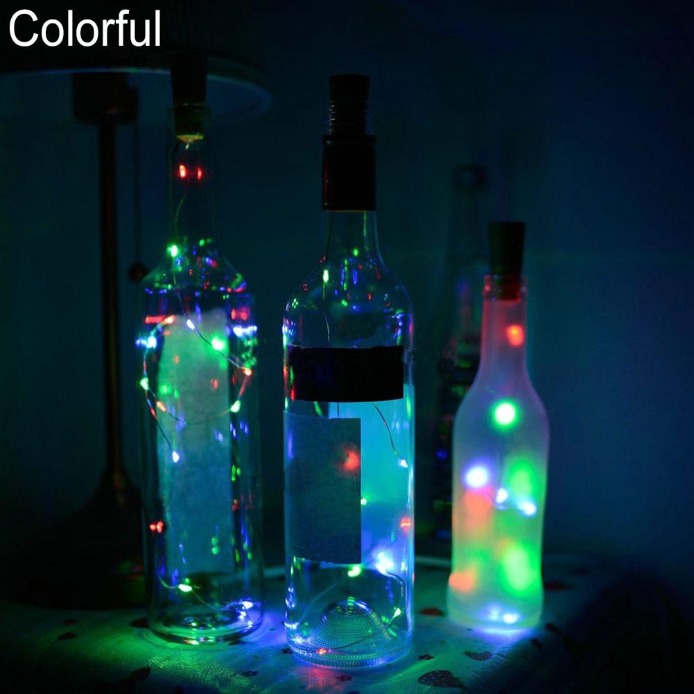 Dây đèn 15/ 20 LED trang trí chai lọ dành cho nhà cửa tiệc tùng