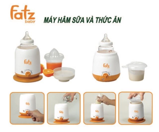 [Mã 267FMCGSALE giảm 8% đơn 500K] Máy hâm sữa 4 chức năng fatz - BH 12 tháng chính hãng