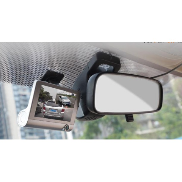 Màn CAMERA 3 trong 1 tích hợp cam HÀNH TRÌNH cam CHIẾU HẬU cam Lùi oto