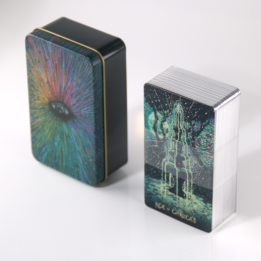 Bộ bài Prisma Visions Tarot Hộp Sắt