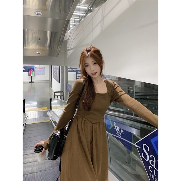 Đầm Tay Dài Dáng Ôm Thời Trang Cá Tính Cho Nữ