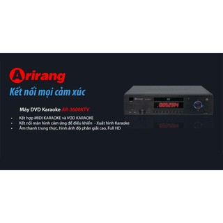 Đầu karaoke arirang ar-3600 ktv