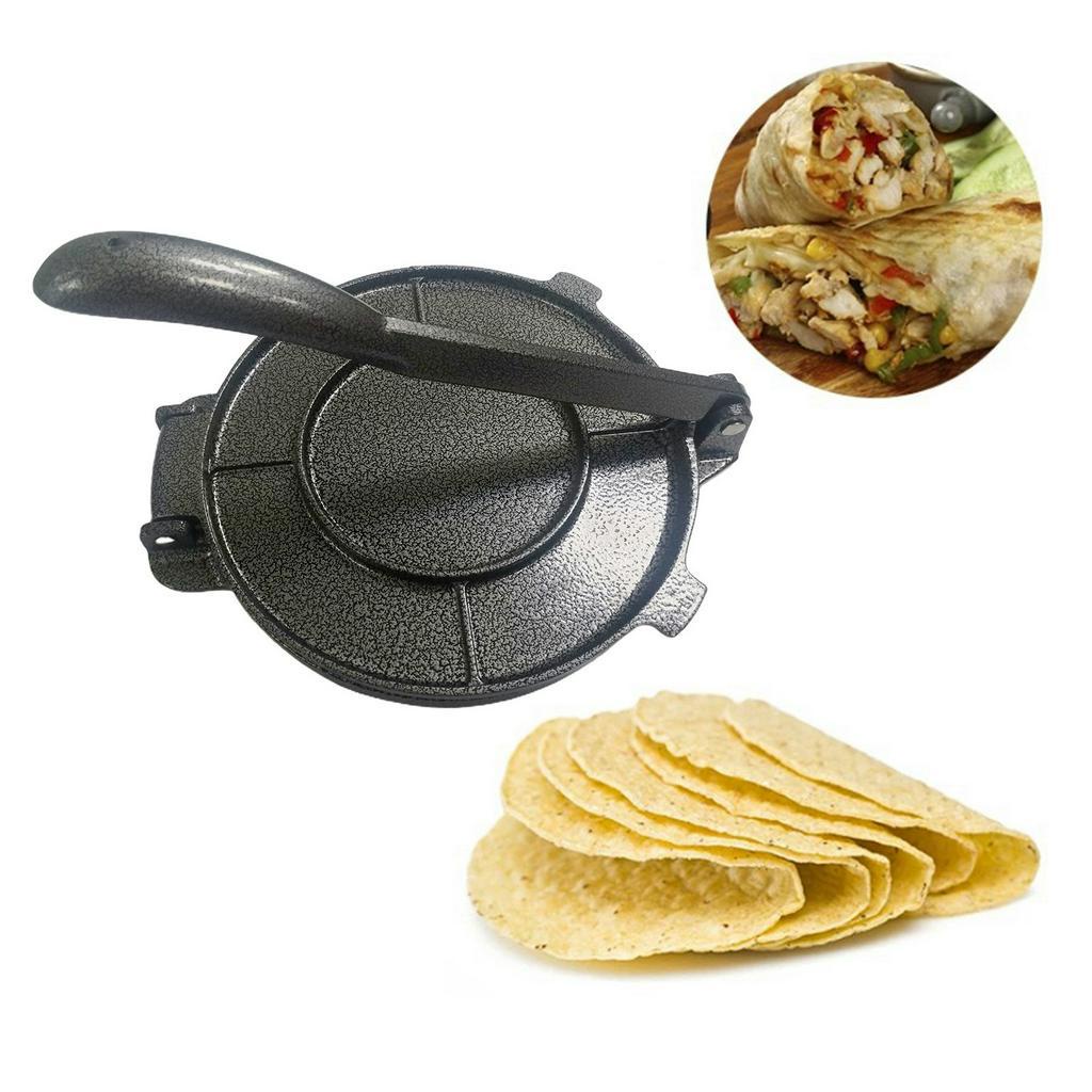 Dụng Cụ Làm Bắp Tortilla Tortilla 6.5inch Bằng Sắt Màu Xám 61