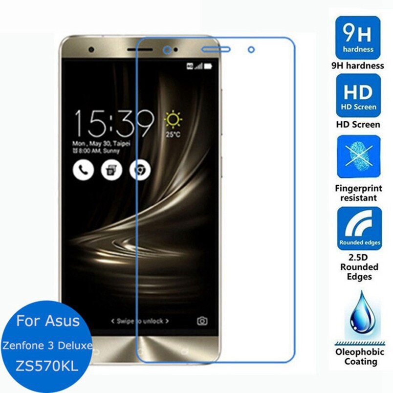 Set 2 kính cường lực bảo vệ màn hình cho Asus Zenfone 3 Deluxe ZS570KL 5.5 ZS550KL