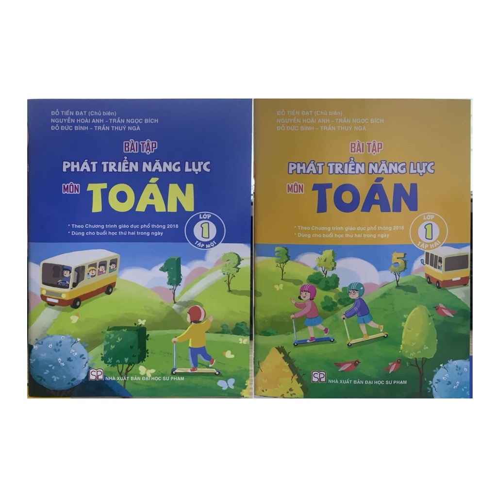 Sách - Combo Bài tập phát triển năng lực môn Toán lớp 1