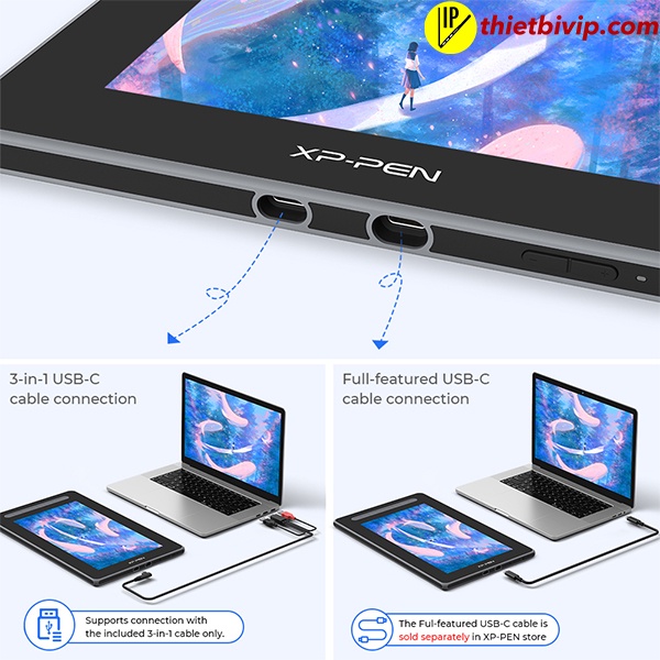 Bảng Vẽ Màn Hình XP-PEN Artist 12 Gen 2 - Hàng Chính Hãng