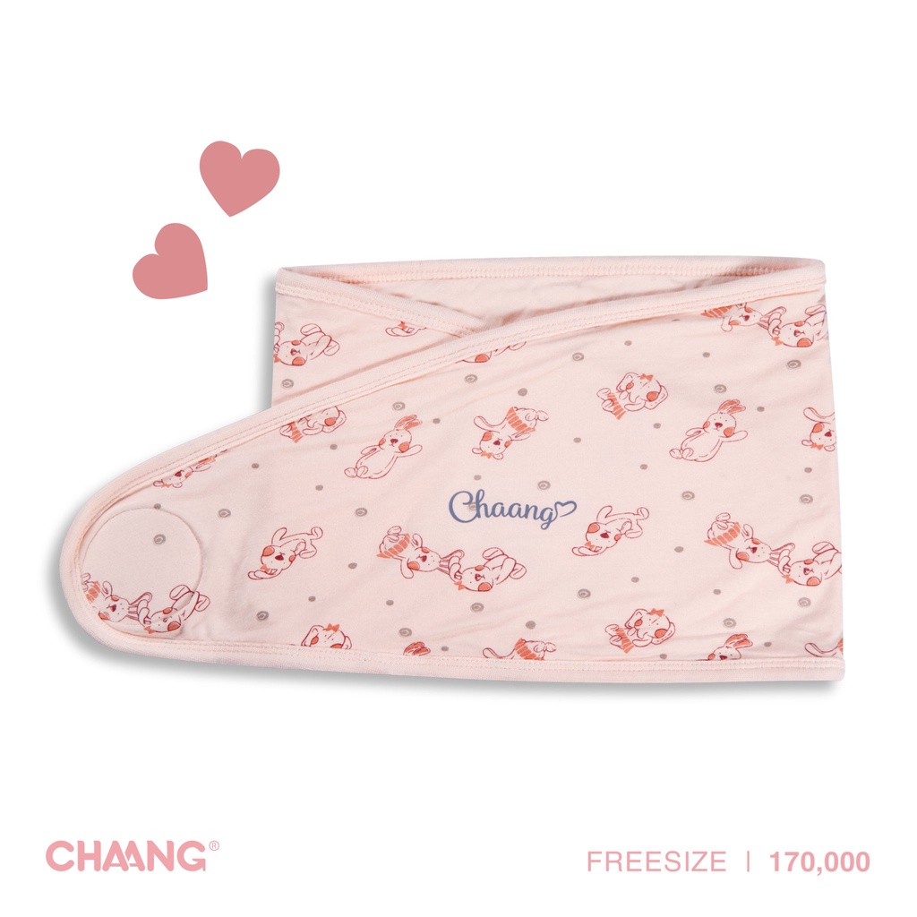 CHAANG Quấn kén Hugme Active chất liệu cotton cho bé