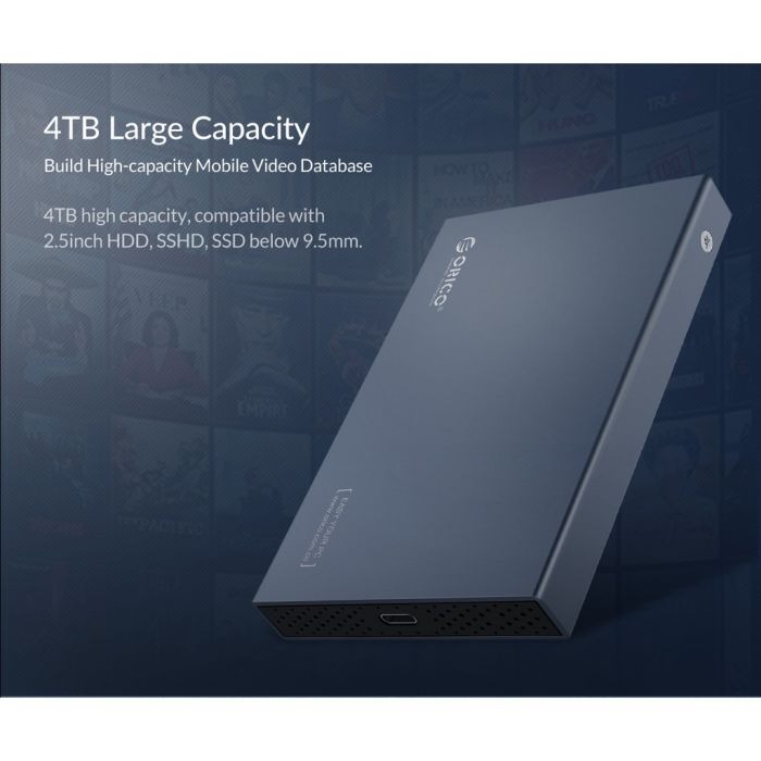 Ổ Cứng Ngoài Orico 2518c3-g2 2.5in Type-C 3.1 Gen 2 Cổng | BigBuy360 - bigbuy360.vn