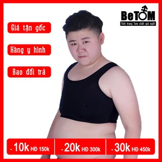 Áo Nịt Ngực Tomboy Loại Ngắn Móc Gài ( Gen mềm - không viền ) TGTB - Ôm ngực, thoải mái, thoáng mát cao c - Có tuyển sỉ