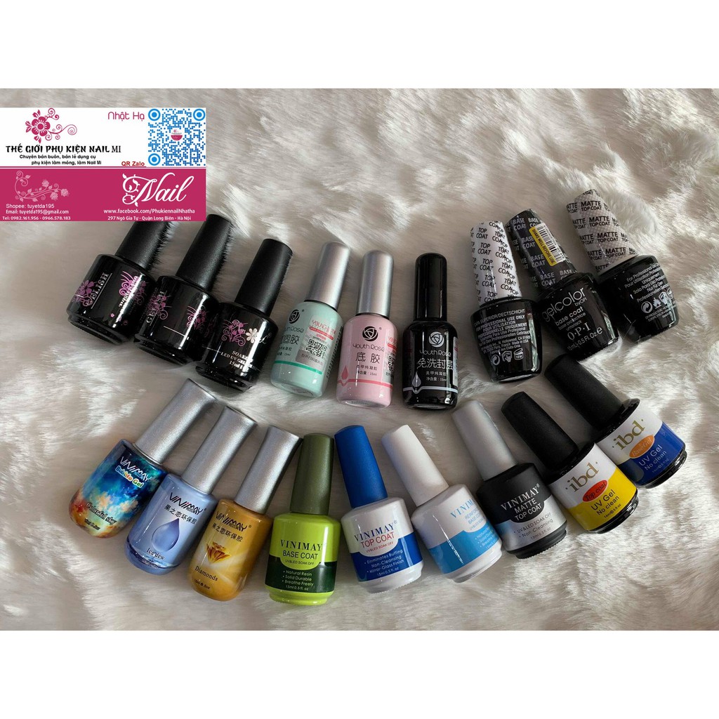 Gelish AML (Base - Cứng móng - Top - Dầy Móng)