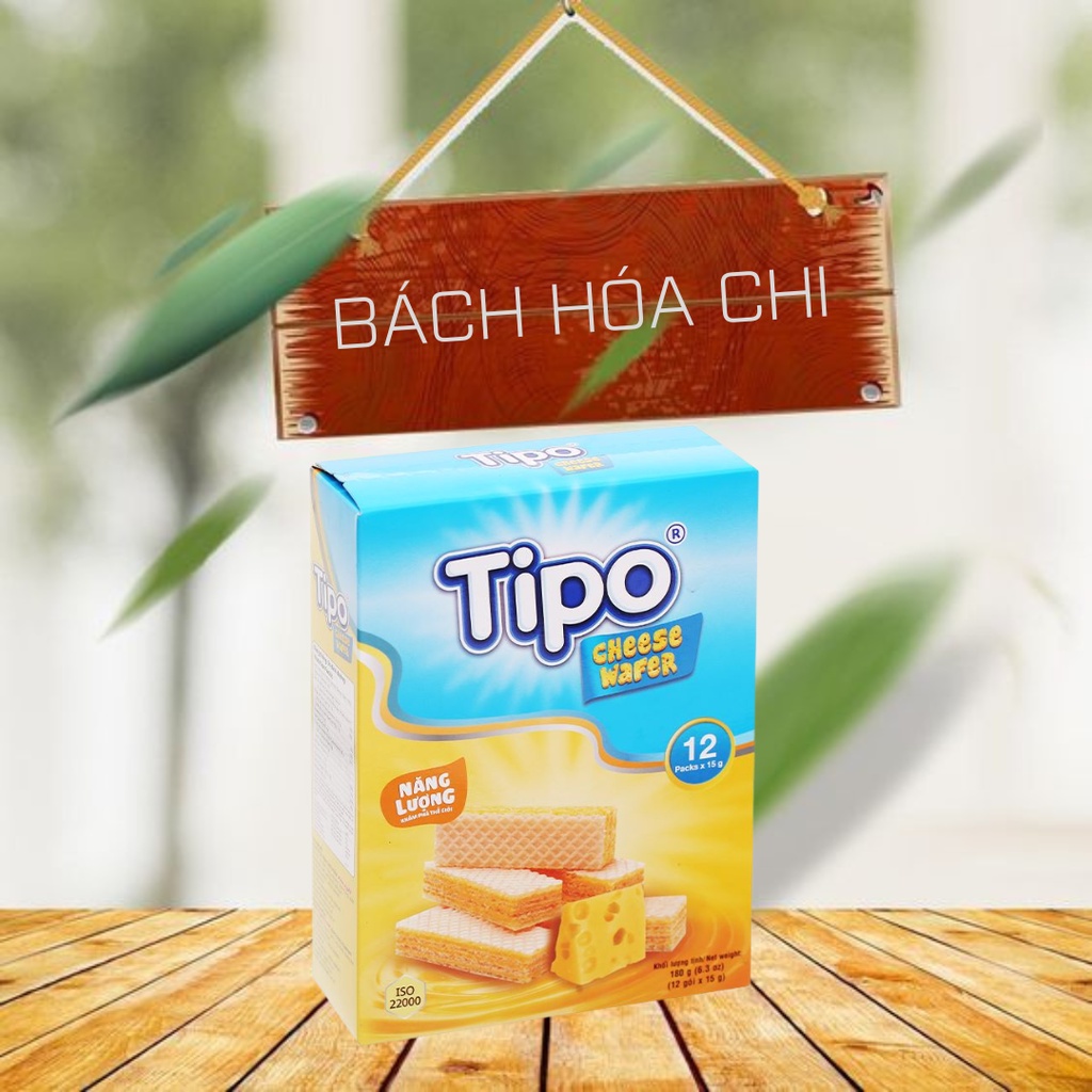 Bánh kem xốp phô mai Tipo hộp 180g