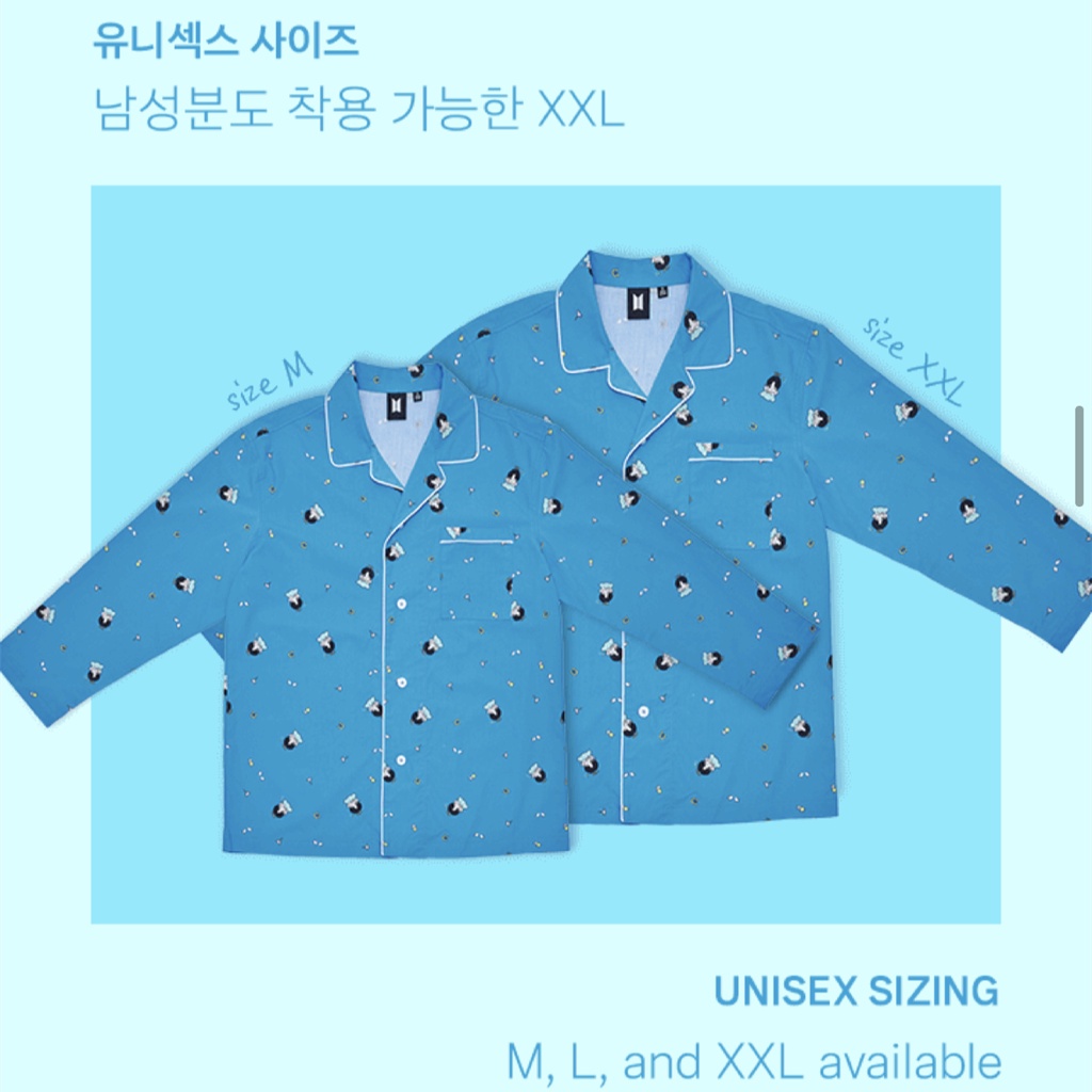 Bộ Đồ Ngủ Hình Thiên Thần Nhỏ Nhắn Phong Cách BTS Bangtan Boys Merch JIN Good Day