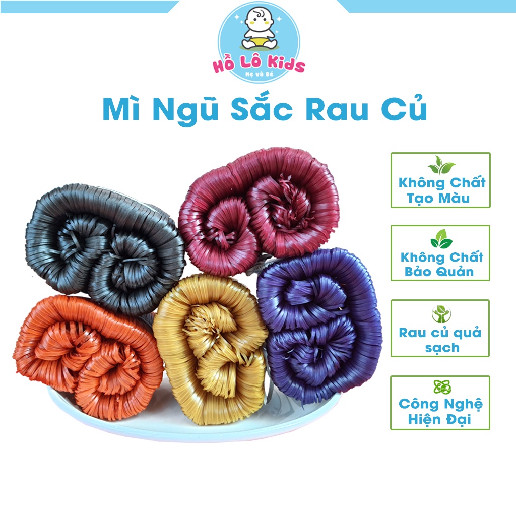1kg Mì ngũ sắc rau củ hỗ trợ ăn kiêng giảm cân tốt cho sức khỏe 1kg Hồ Lô Kids