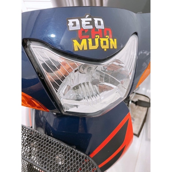 Tem Decal Logo Sticker Cà Khìa Không Cho Mượn Vui Nhộn, Dán Nhiều Vị Trí Khác Nhau v.v