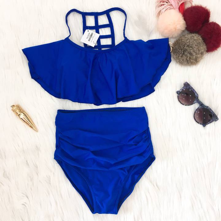 Bikini hai mảnh xanh coban đẹp bộ bơi siêu hot ( Đảm bảo 100% ảnh chụp thật) | BigBuy360 - bigbuy360.vn