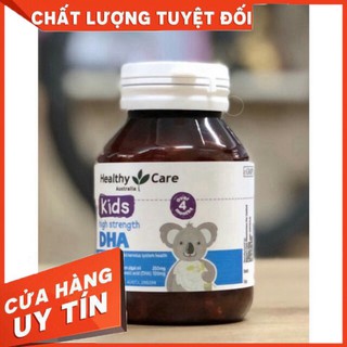 Giá Shock Free Ship DHA Healthy Care 60v Úc cho bé