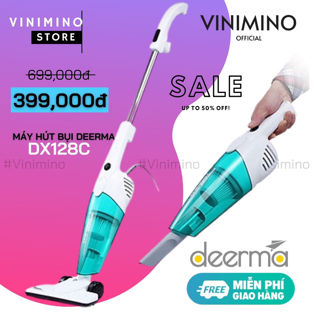 [Q. Bình Tân] Máy hút bụi cầm tay DEERMA DX118C / DX128C - Hàng chính hãng | Vinimino Store