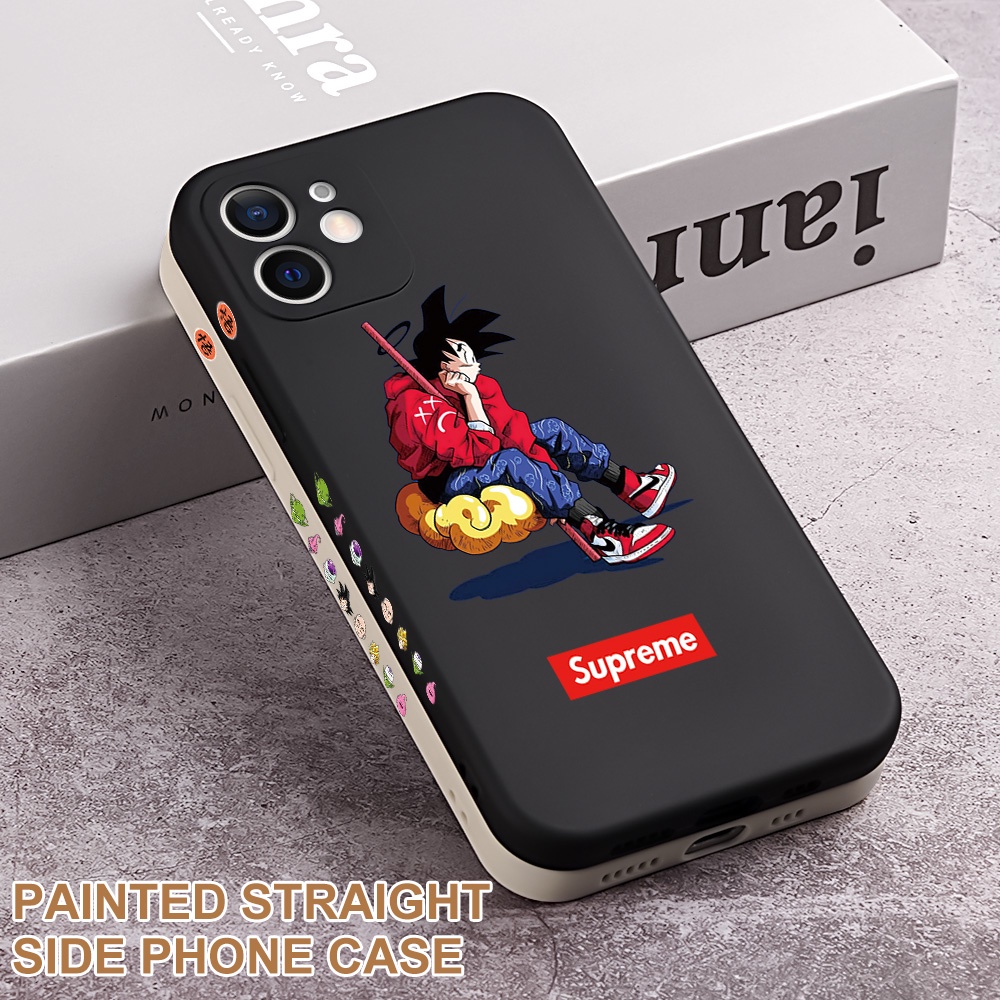 Ốp Điện Thoại Họa Tiết Nhân Vật Trong Dragon Ball Cho Xiaomi Redmi 10 Note 10 11 Pro Plus 10T Mi 10 11 Pro 8 9 SE Black Shark 4 POCO M3 M4 X3 Pro NFC GT F3