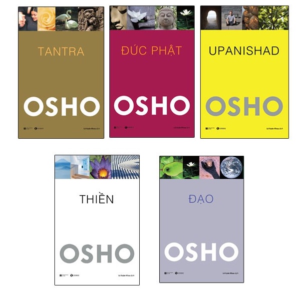 Sách - Combo 5 cuốn sách của Osho