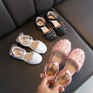 TWINSBABY Giày sandal đính nơ đế mềm phong cách Hàn Quốc cho bé gái
